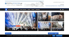 Desktop Screenshot of portalbydgoski.pl